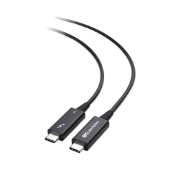 Cable Matters Fiber Optic Thunderbolt 3 Cable for Mac