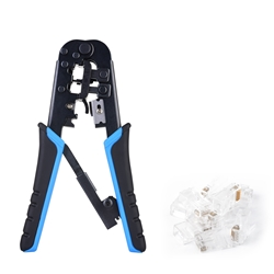 Cable Matters Modular RJ45 Crimp Tool with Built-in Wire Cutter and Stripper