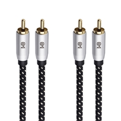 Cable Matters (2-Pack) Subwoofer Cable Digital Audio Coaxial Cable