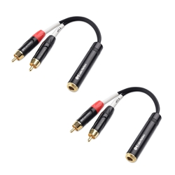 Cable Matters 2-Pack Female 1/4