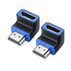 Cable Matters 2-Pack 90 Degree Angled M/F 8K HDMI Adapters