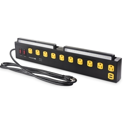 Cable Matters 10-Outlet Surge Protector Power Strip with USB Charging and LED Worklight