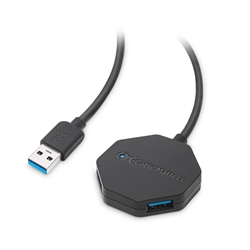 Cable Matters 4-Port Ultra-Mini USB 3.0 Hub with 4ft Extension Cord