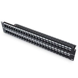 Cable Matters Rack or Wall Mount 48-Port Blank Patch Panel