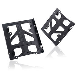 Cable Matters 2-Pack, 2.5 Inch to 3.5 Inch Dual Hard Drive Mounting Bracket Kit