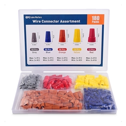 Cable Matters 180-Pack Wire Connector Assortment