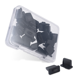 Cable Matters 20-Pack, USB-A Port Dust Covers in Black