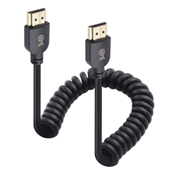 Cable Matters 48Gbps Coiled 8K HDMI Cable - 3 ft