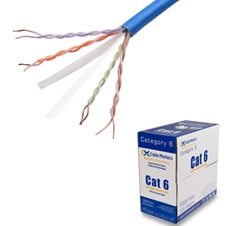 Cable Matters [UL Listed] Plenum Jacket (CMP) Cat6 Bulk Ethernet Cable 1000 Feet