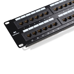 Cable Matters [UL Listed] Rackmount or Wallmount 48-Port Cat6 RJ45 Patch Panel