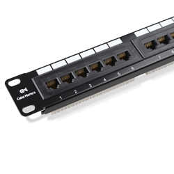 Cable Matters [UL Listed] Rackmount or Wallmount 24-Port Cat6 RJ45 Patch Panel