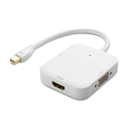 Cable Matters Mini DisplayPort to HDMI/DVI/VGA 3-in-1 Adapter