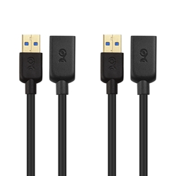 Cable Matters 2-Pack USB 3.0 Extension Cable