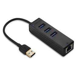 Cable Matters 3-Port USB 3.0 Hub with Gigabit Ethernet