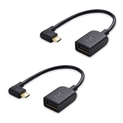 Cable Matters 2-Pack Micro USB OTG Adapter 6 Inches