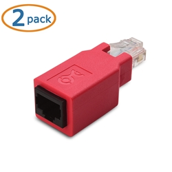 Cable Matters 2-Pack Cat6 Ethernet Crossover Adapter