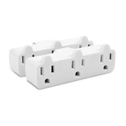 Cable Matters 2-Pack 3-Outlet Grounded Wall Tap Strip