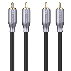 Cable Matters 2-Pack Subwoofer Cable (Subwoofer Audio Cable/Digital Coaxial Audio Cable)