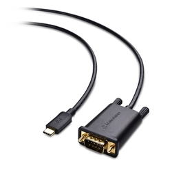 Cable Matters USB-C to RS-232 DB9 Male Serial Adapter Cable 3 Feet