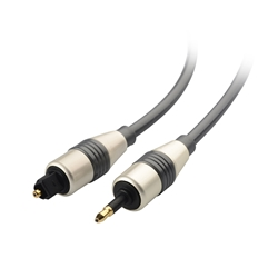 Cable Matters Toslink to Mini Toslink Digital Audio Optical Cable