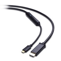 Cable Matters USB-C to HDMI Cable with 60W Power Delivery - 4K Ready