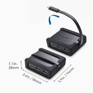 Cable Matters 8K USB C till DisplayPort-adapter (USB C till DP-adapter)  Stöd 8K (7680 x 4320) DisplayPort 1.4 - Thunderbolt 3 Kompatibel för Oculus