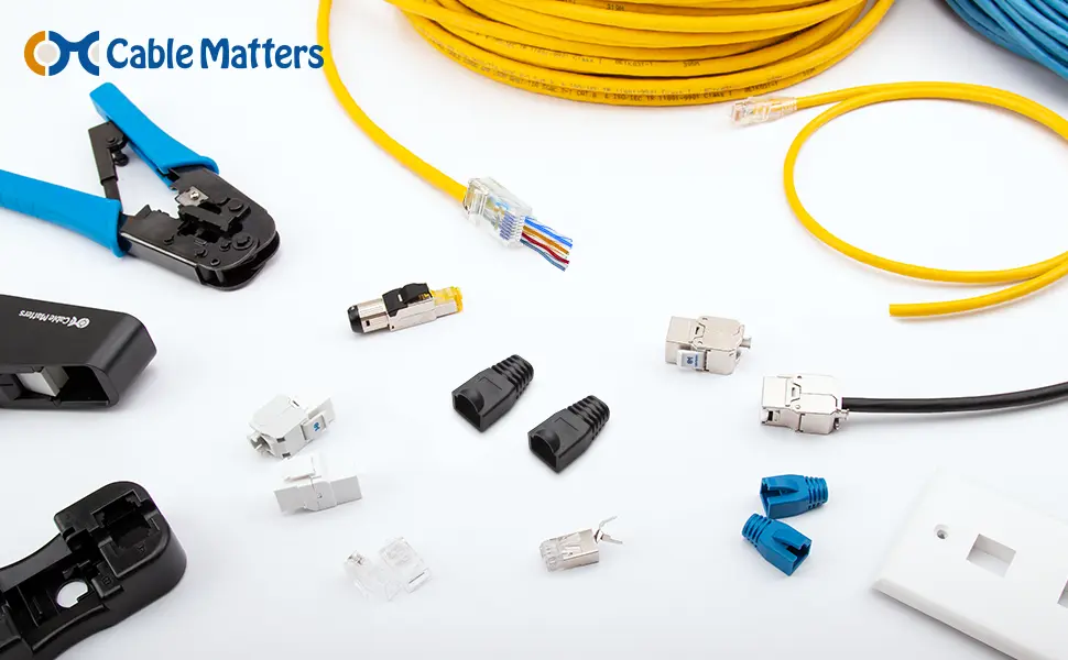 The Cable Matters 8mm Strain Relief Boots 