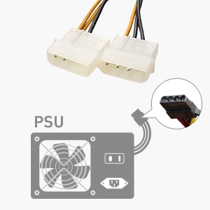 2x PSU Cable Connectors