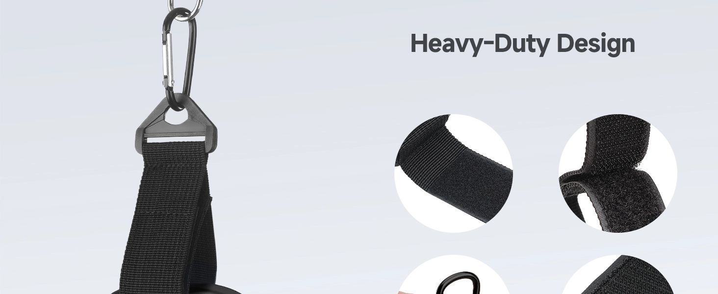 5-Pack, Heavy Duty Garage Storage Straps, 16 x 1.5 in