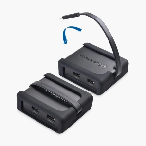 Dual Monitor USB C Hub (USB C Dock) with Dual 4K HDMI