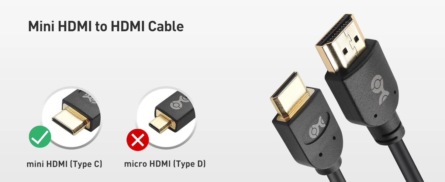 Coiled 8K Mini HDMI to HDMI Cable 