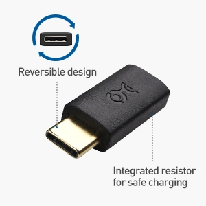 Cable Matters 2-Pack Micro USB to USB C Adapter (USB C to Micro USB Adapter)