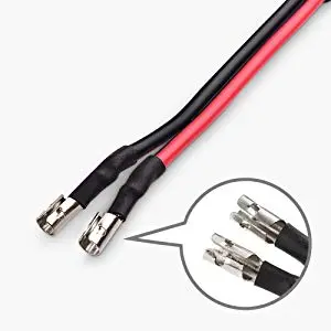 Cable Matters 2 Pack 12V Replacement Cigarette Light Plug with Leads and 15A Fuse…