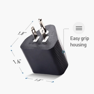 Cable Matters 2-Pack 15 Amp to 3 Prong 30 Amp RV Adapter, 15 AMP RV Plug (NEMA 5-15P to TT-30R)…