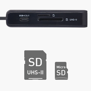  USB-C Multiport Video Adapter with SD Card Reader & PD