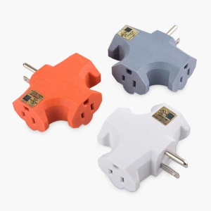 3 Way Plug Adapter, UL Listed 