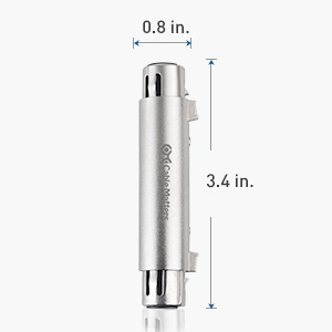 XLR Female to Female Adapter