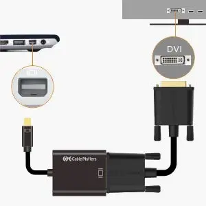 mini displayport to dvi active adapter