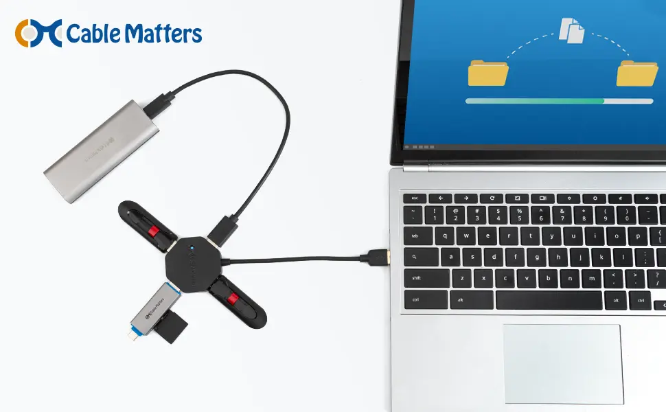 Cable Matters 4-Port Ultra-Mini USB Hub