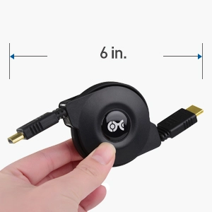 Cable Matters Retractable HDMI Cable with HDR and 4K Resolution Support