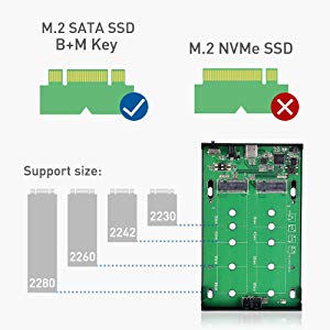 M.2 SATA SSD Compatible