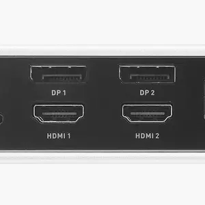 Hybrid Thunderbolt 3 Dock and USB-C Dock (USB C Hub and Thunderbolt 3 Hub) with Dual 4K 60Hz Video