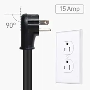 Standard 15 Amp Outlet Compatible