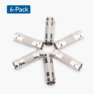 6-Pack BNC Female to Female Coupler