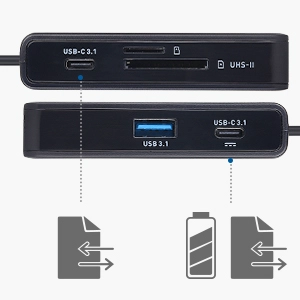  USB-C Multiport Video Adapter with SD Card Reader & PD