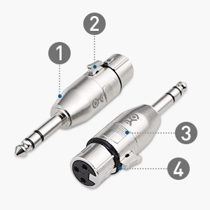 XLR Female to Female Adapter