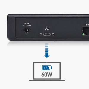 Triple Display Docking Station for Windows