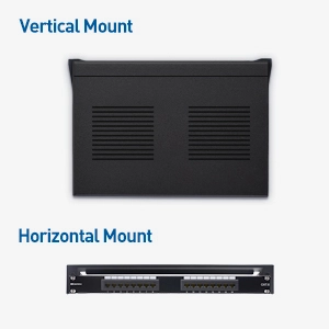 1U Wall Mount Rack Patch Panel Bracket