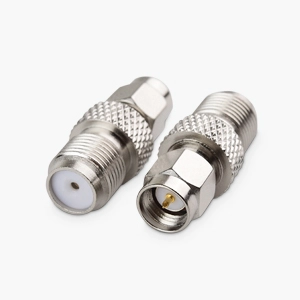 SMA Male to F-Type Female Coax Cable Adapter