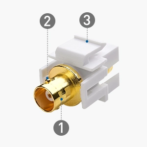 Sturdy Keystone Jack Insert